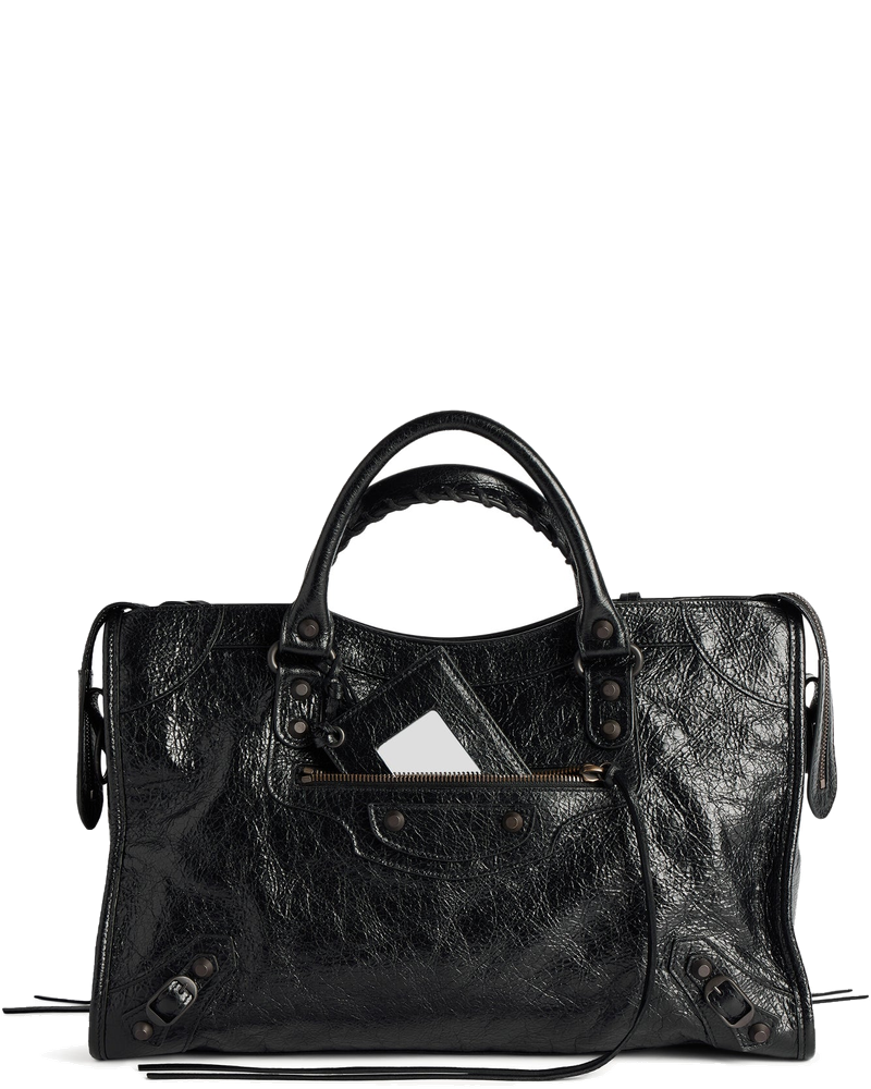 Le City Media Bag In Black Balenciaga – Гарантія оригінальності
