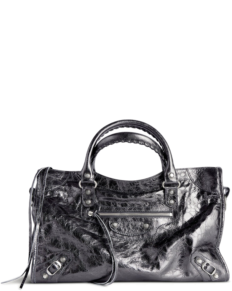 Le City Medium Bag In Steel Grey Balenciaga – Гарантія оригінальності