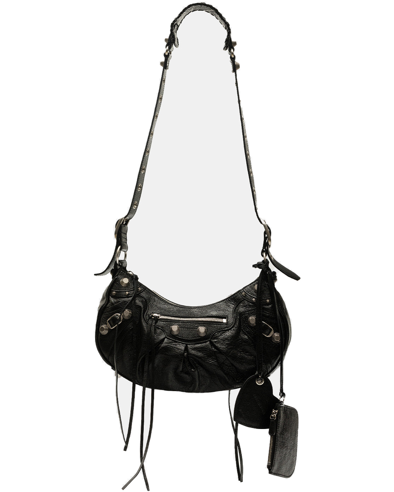 Black Small Le Cagole Shoulder Bag Balenciaga оригінал – Купити в Україні