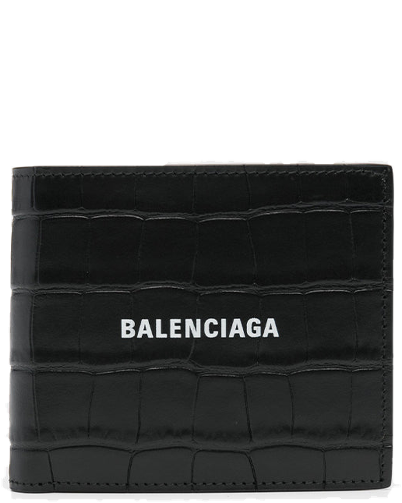 Black Cash Square Wallet Balenciaga – Гарантія оригінальності
