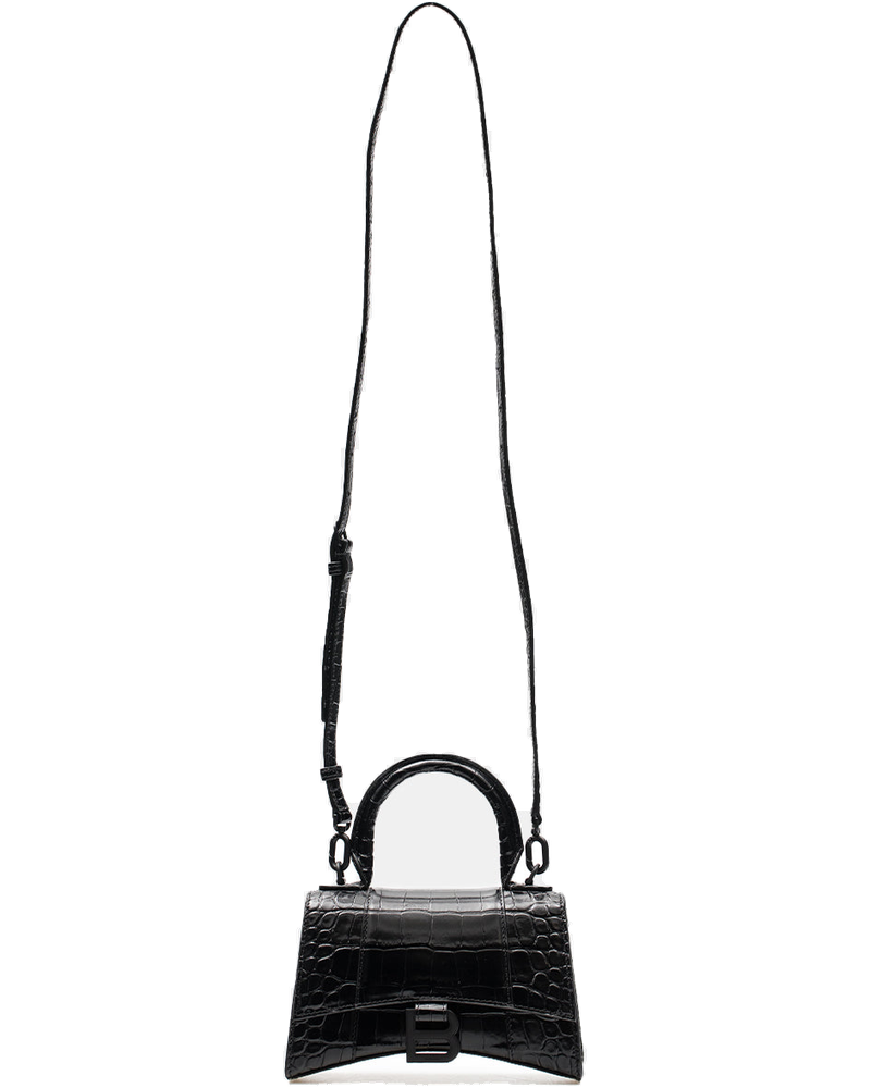 Black Hourglass Xs Bag Balenciaga – Гарантія оригінальності