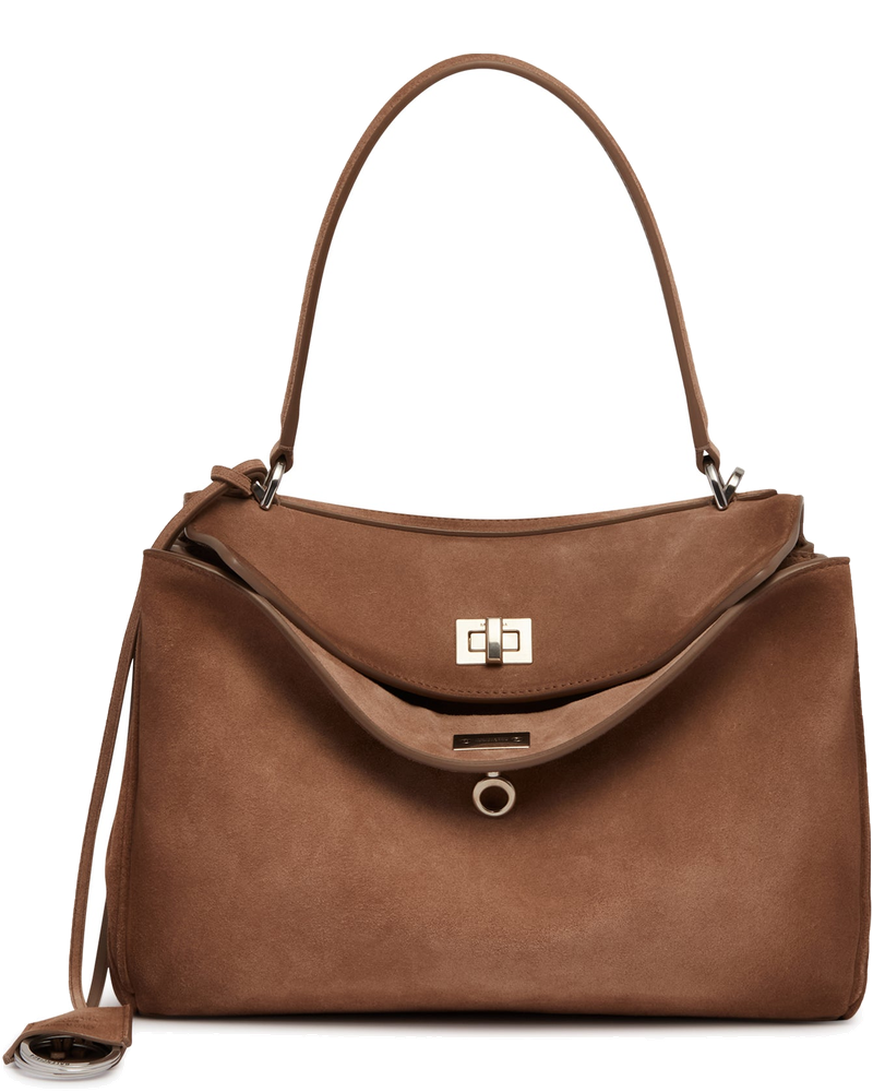 Brown Small Rodeo Suede Bag Balenciaga – Гарантія оригінальності