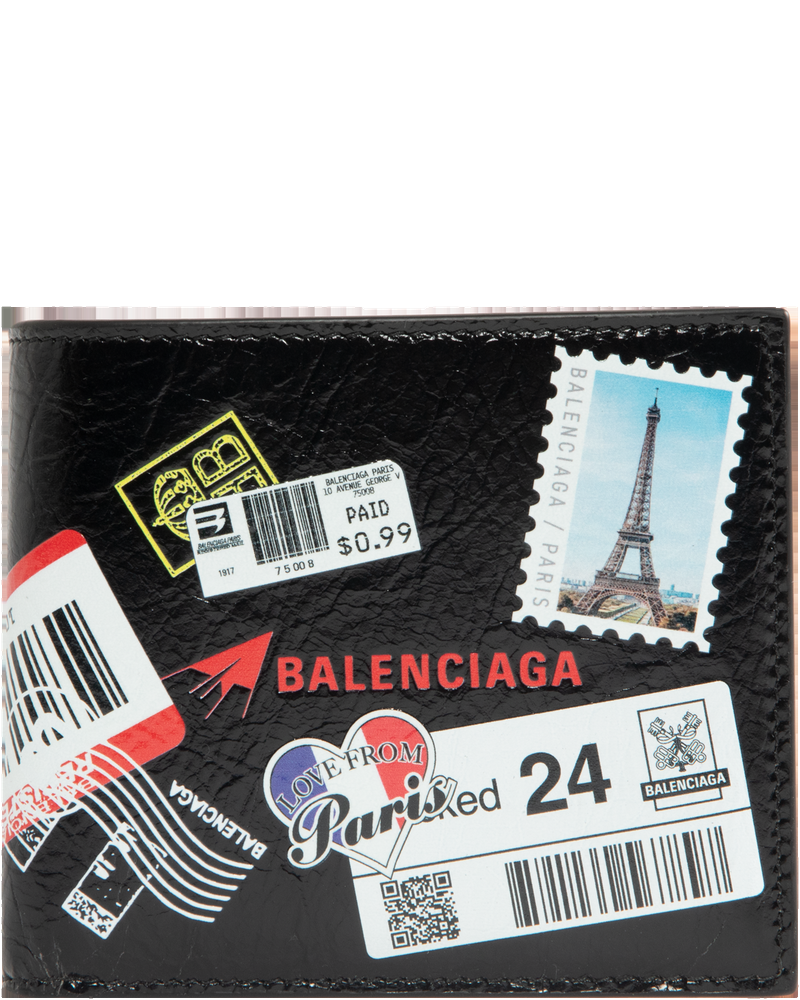 Оригінальна Cash Square Folded Wallet Balenciaga