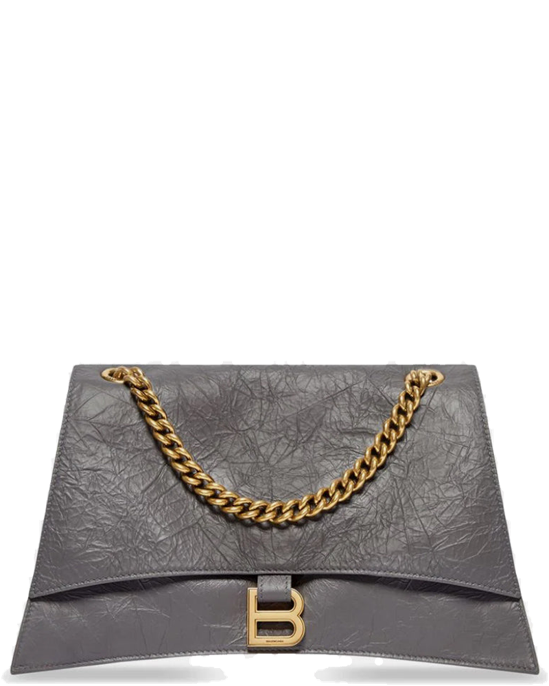 Grey Crush Chain Bag M Balenciaga оригінал – Купити в Україні