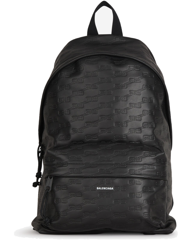 Monogram Bb Leather Backpack Balenciaga оригінал – Купити в Україні