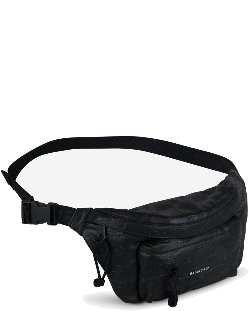 Оригінальна Leather Logo Waist Bag Balenciaga