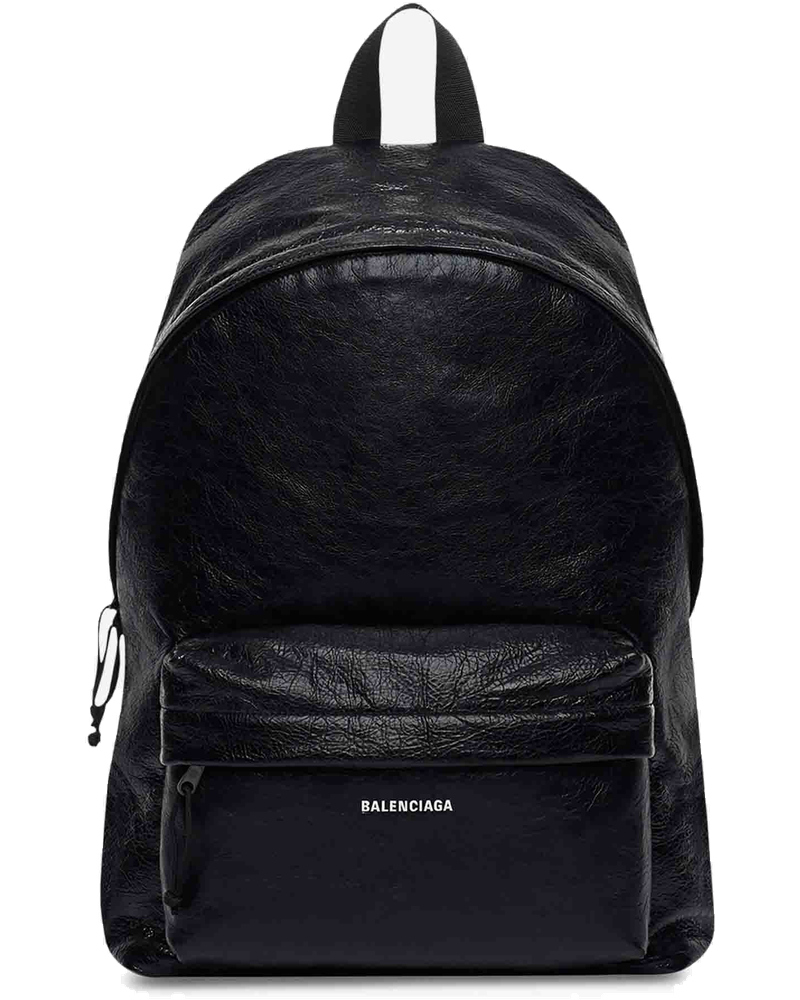 Оригінальна Leather Logo Backpack Balenciaga