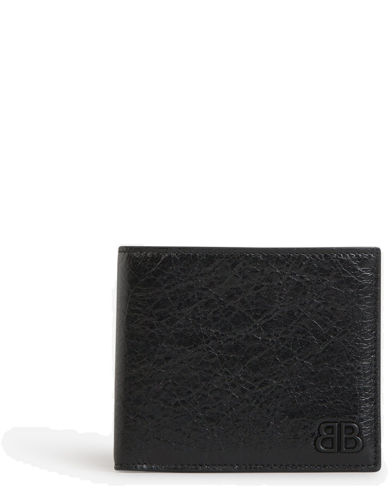 Оригінальна Logo Leather Wallet Balenciaga