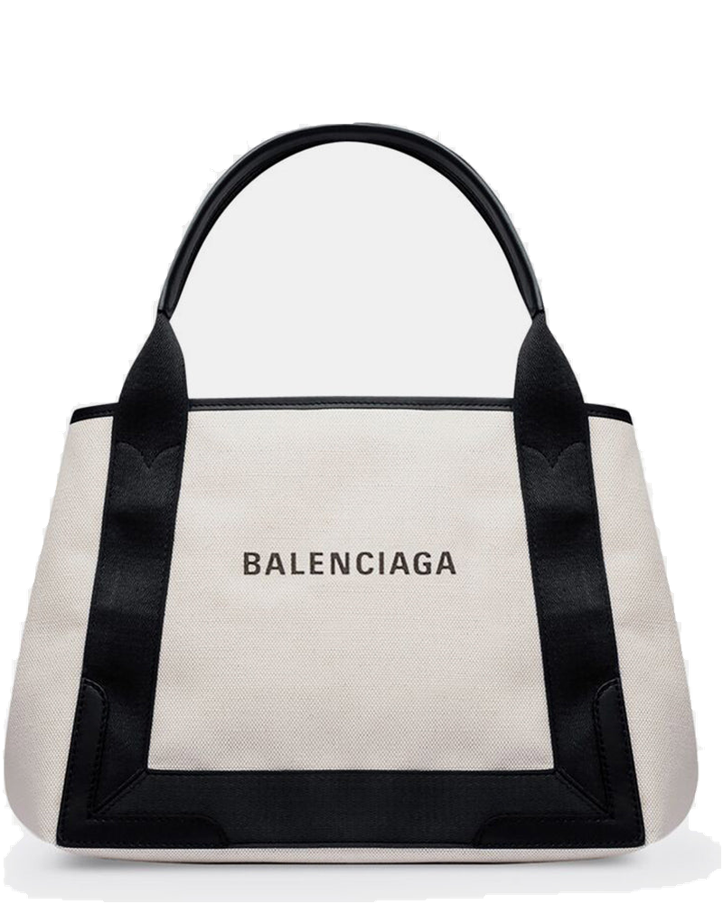 Off-White Navy Small Cabas Bag Balenciaga оригінал – Купити в Україні