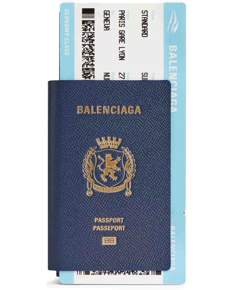 Passport Leather Wallet Balenciaga оригінал – Купити в Україні