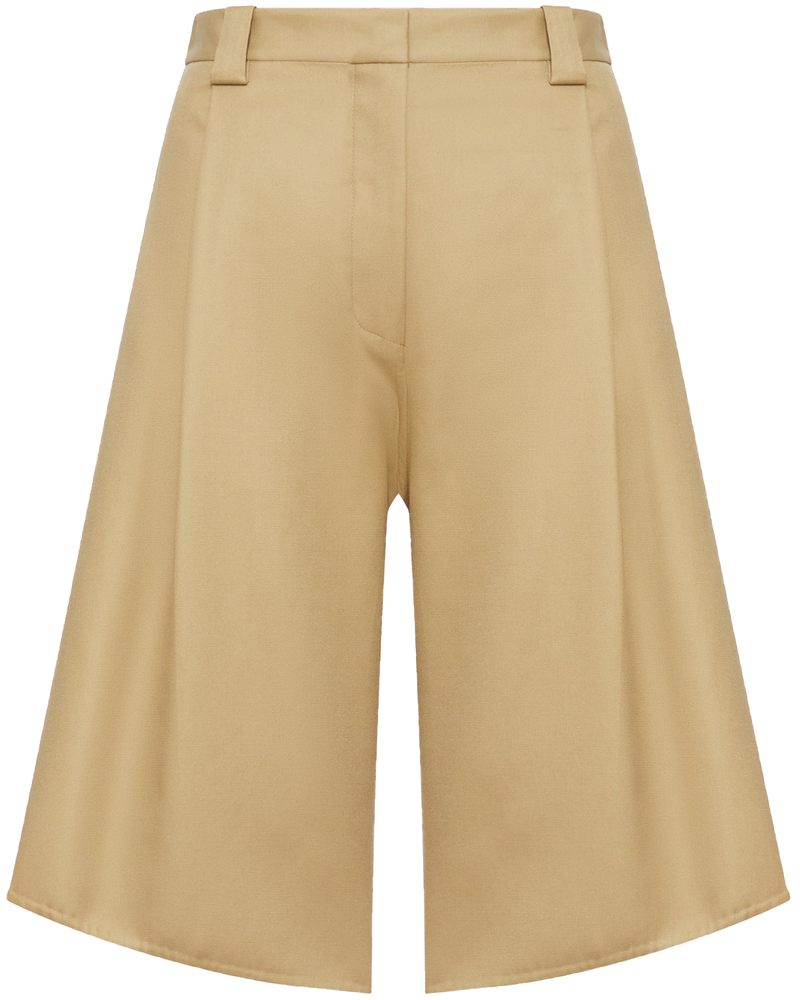 Tulip-Shaped Cotton Bermuda Shorts Balenciaga оригінал – Купити в Україні