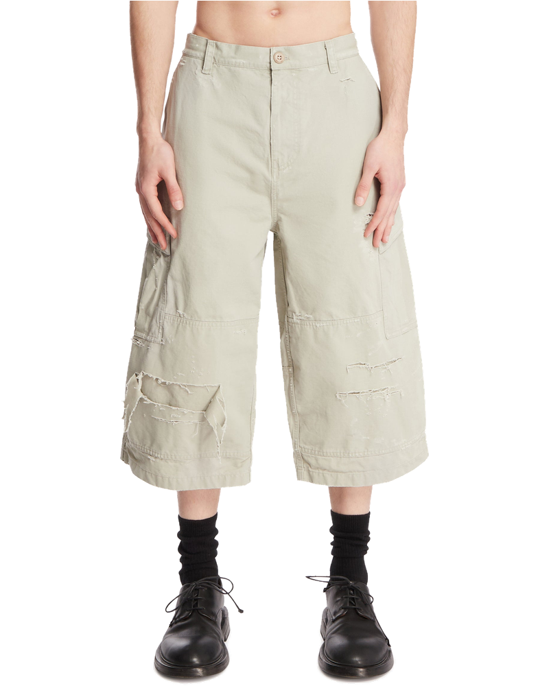 Beige Cropped Cargo Pants Balenciaga оригінал – Купити в Україні
