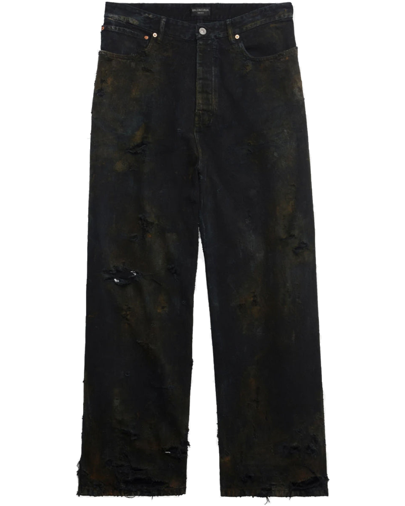 Black Super Destroyed Pants Balenciaga оригінал – Купити в Україні