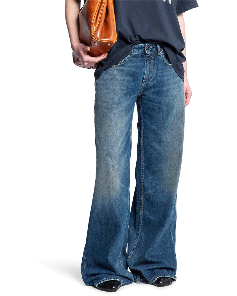 Оригінальна Wide Leg Baggy Jeans Balenciaga