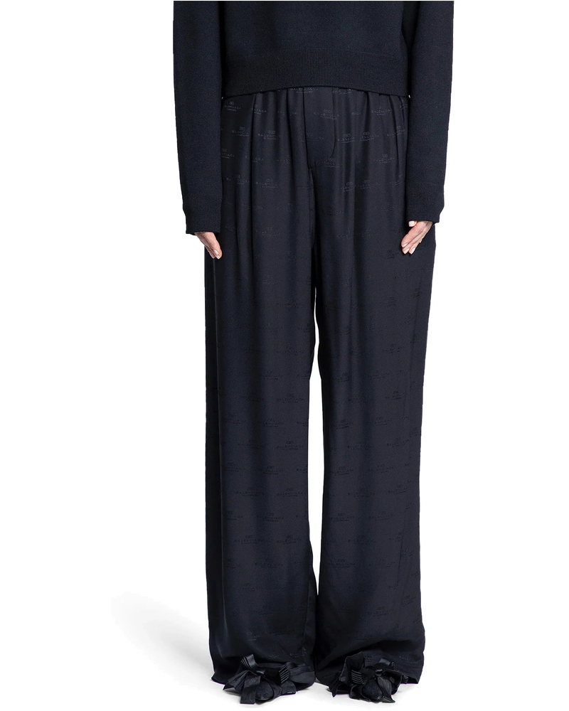 Оригінальна All Over Logo Pijama Pants Balenciaga