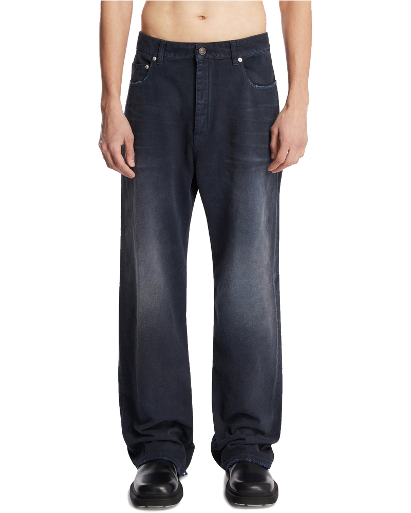 Оригінальна Dark Blue Baggy Jeans Balenciaga