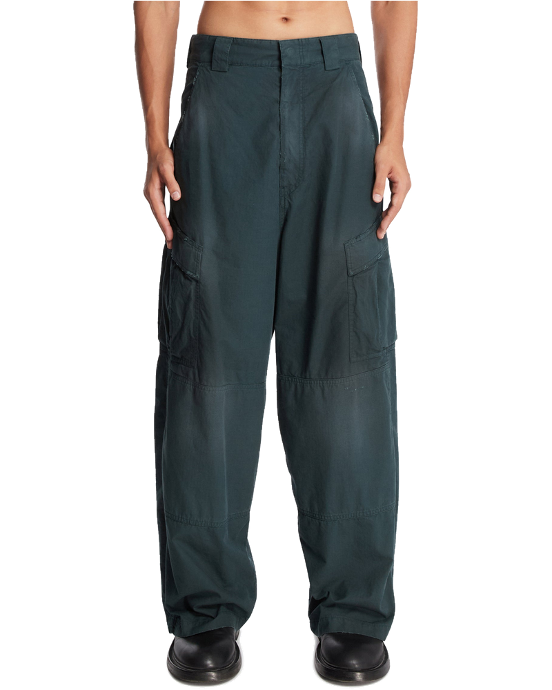 Оригінальна Green Wide Cargo Pants Balenciaga