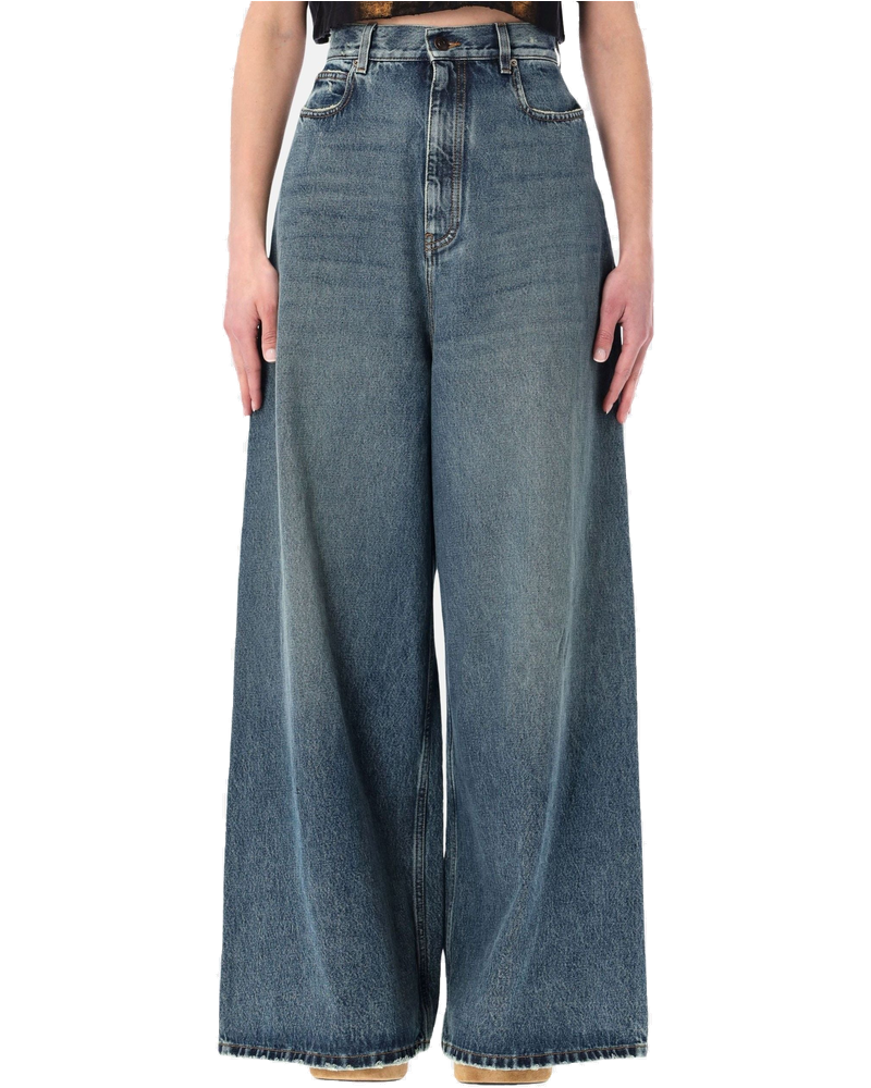 Super High Waist Wide Jeans Balenciaga оригінал – Купити в Україні