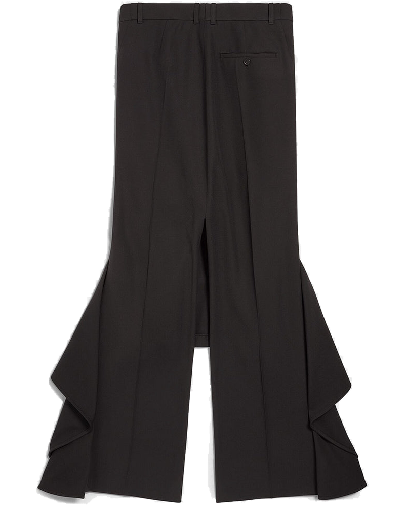 Оригінальна Black Deconstructed Godet Skirt Balenciaga