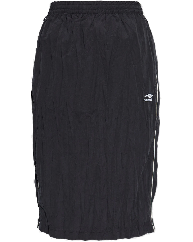 Оригінальна Black Fluid Peachy Tracksuit Dress Balenciaga