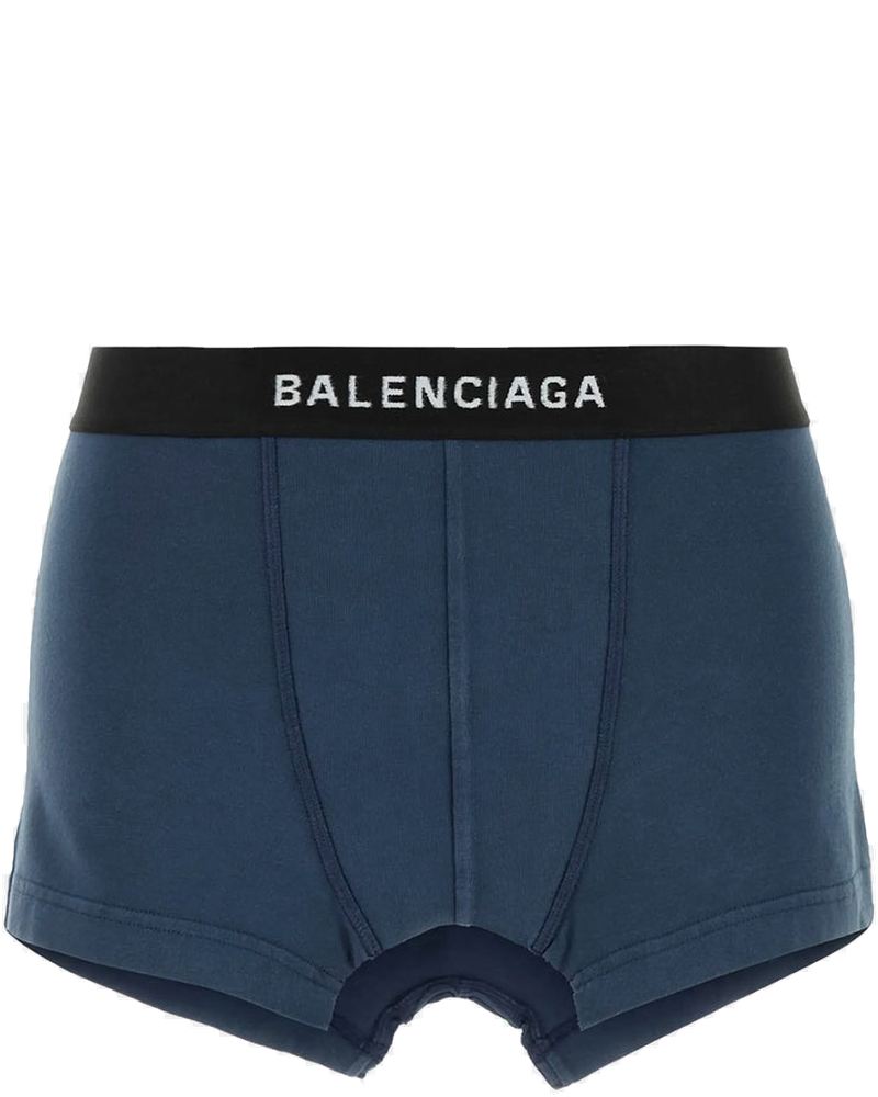 Оригінальна Dark Blue Cut Off Brief Skirt Balenciaga