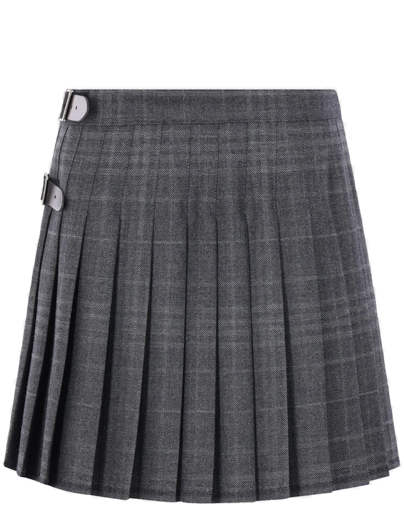 Grey Pleated Mini Skirt Balenciaga оригінал – Купити в Україні