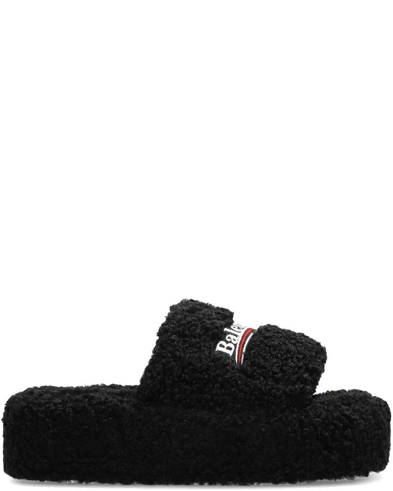 Slippers Platform In Shearling Balenciaga – Гарантія оригінальності
