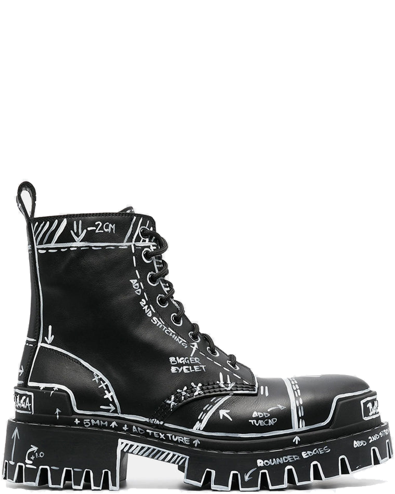 Оригінальна Black Strike L20 Ankle Boots Balenciaga