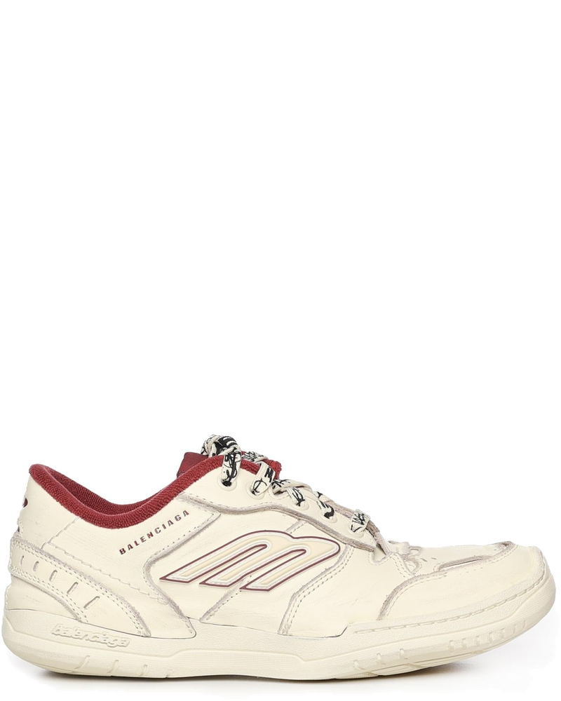 Оригінальна Sneaker Hamptons Worn-Out Medio In Pelle Balenciaga