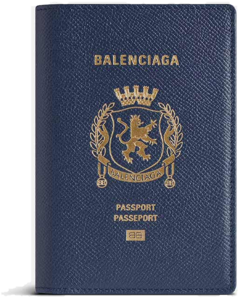 Blue Passport Holder Balenciaga – Гарантія оригінальності