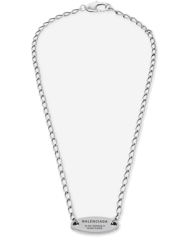 Everyday Silver Necklace Balenciaga оригінал – Купити в Україні