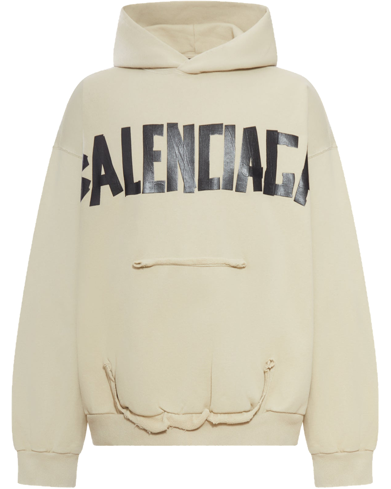 Оригінальна Hoodie With Ripped Pocket Balenciaga