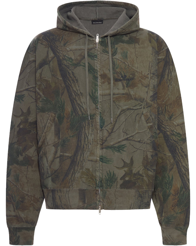 Diamond B Oversized Zip Hoodie Balenciaga – Гарантія оригінальності