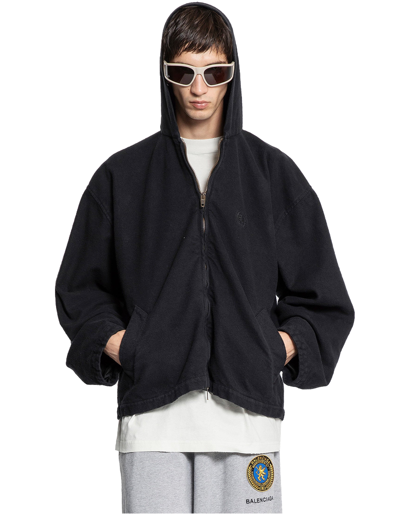 Hooded Zip-Up Jacket Balenciaga оригінал – Купити в Україні