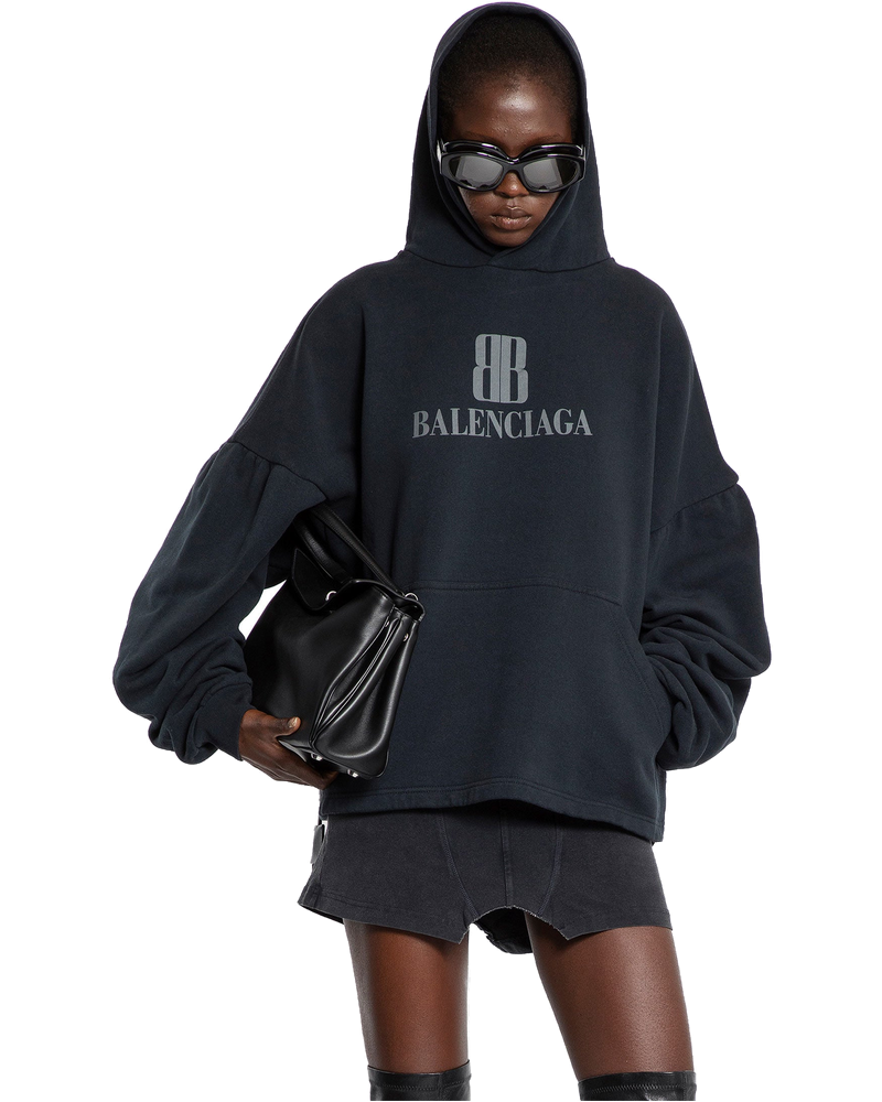 Nano Bb Cropped Hoodie Balenciaga – Гарантія оригінальності