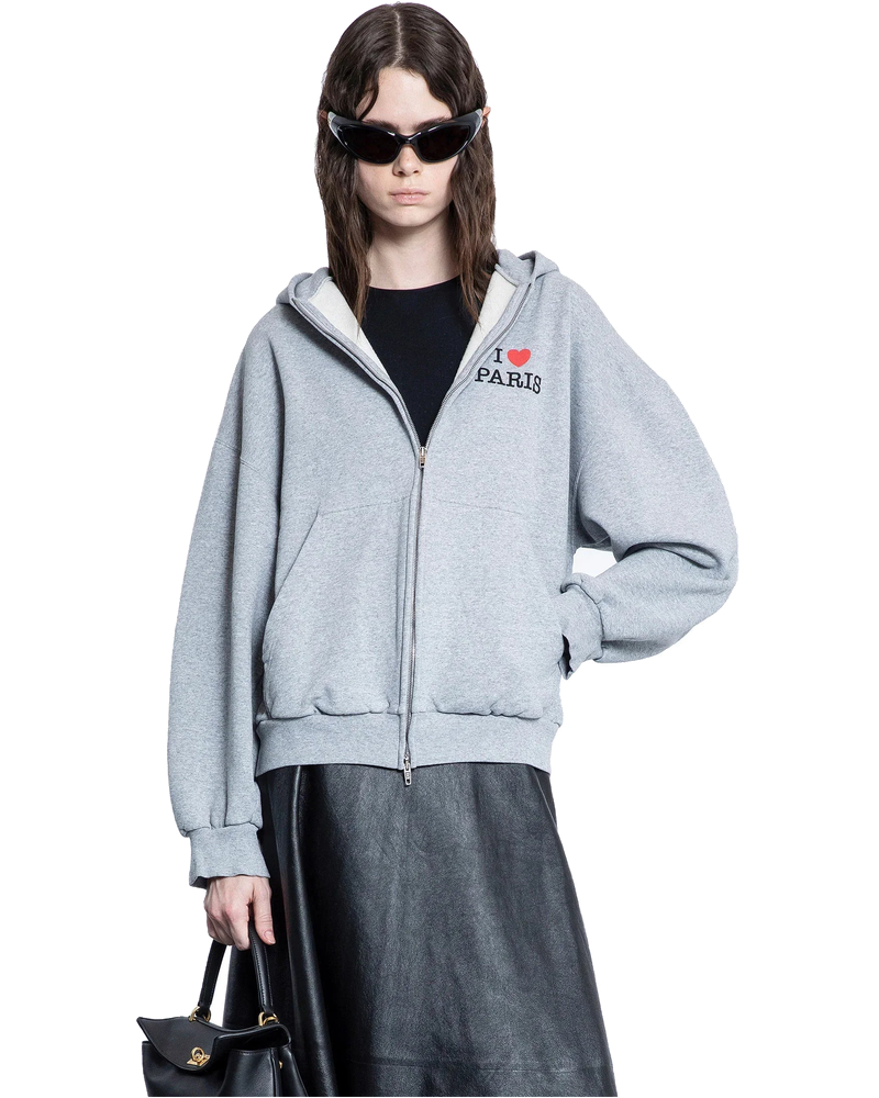 I <3 Paris Zip-Up Hoodie Balenciaga оригінал – Купити в Україні