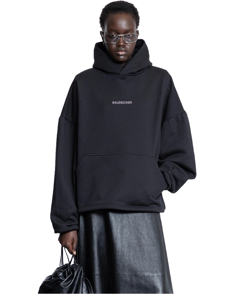 Back Strass Cropped Hoodie Balenciaga – Гарантія оригінальності