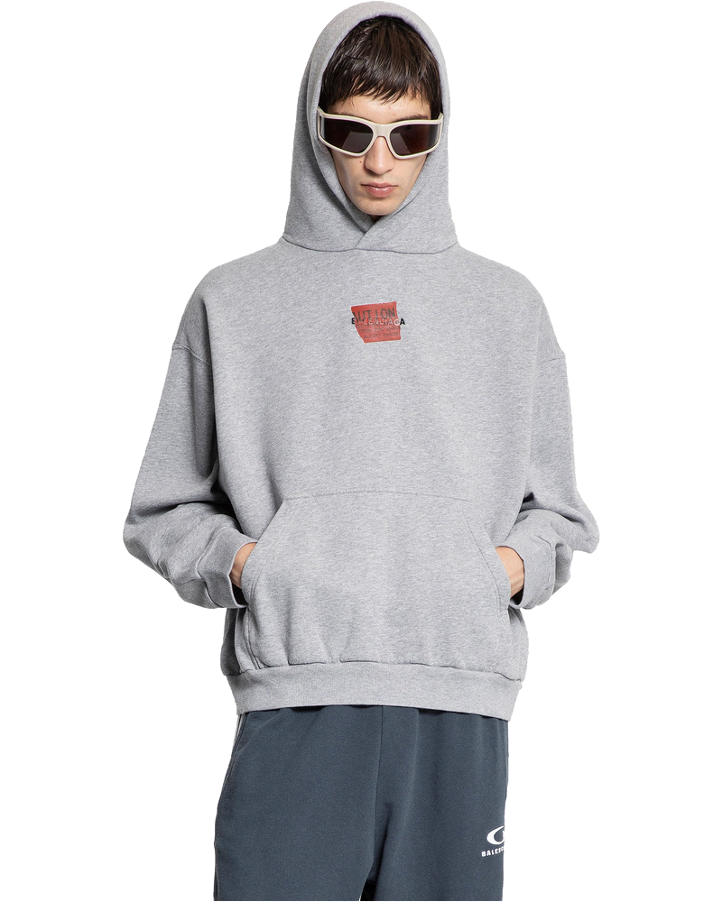 Оригінальна Taped Balenciaga Back Hoodie Medium Fit Balenciaga