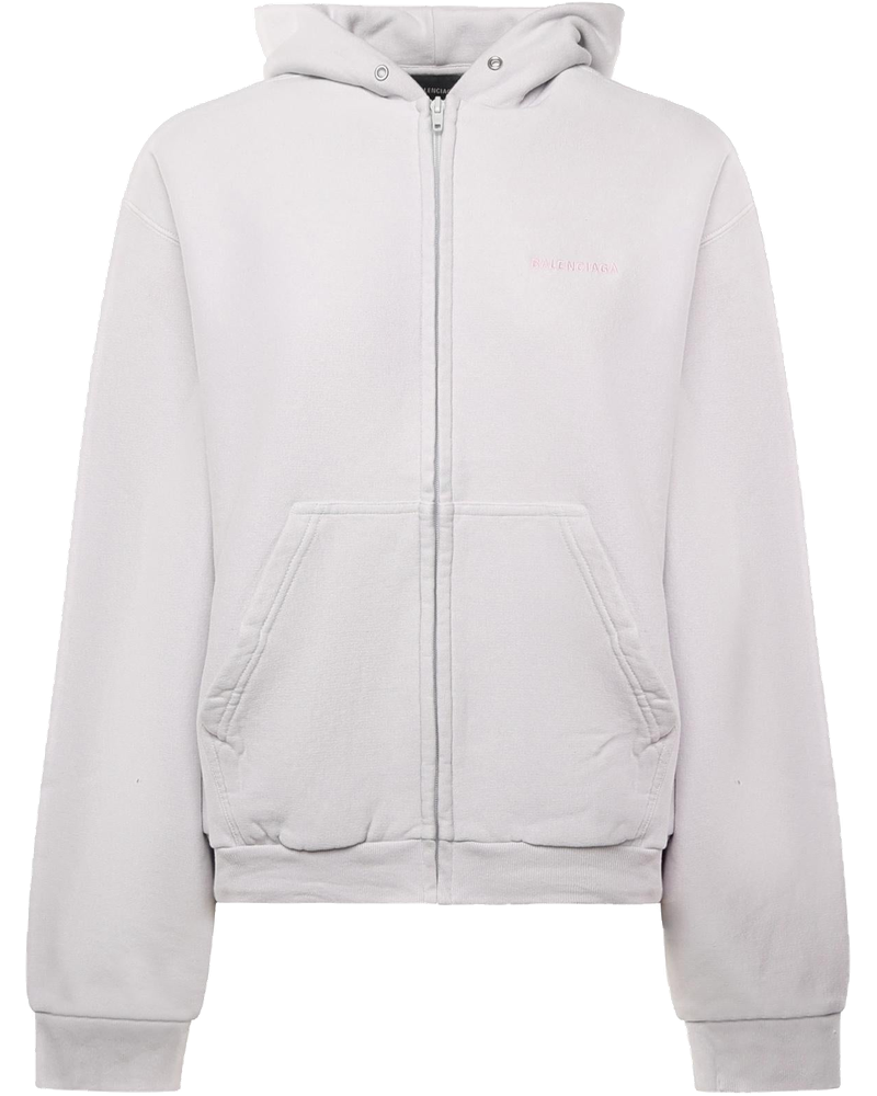 Hoodie Con Zip Balenciaga Back In Pile Dry Balenciaga оригінал – Купити в Україні