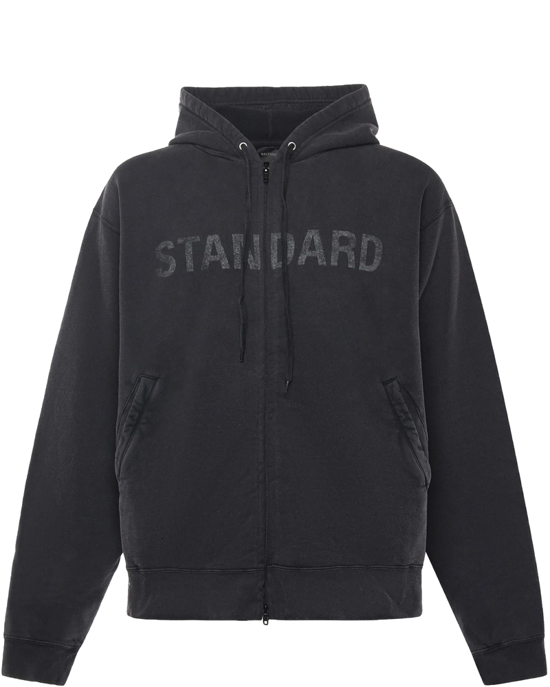 Hoodie Con Zip Standard In Pile Dry Balenciaga оригінал – Купити в Україні
