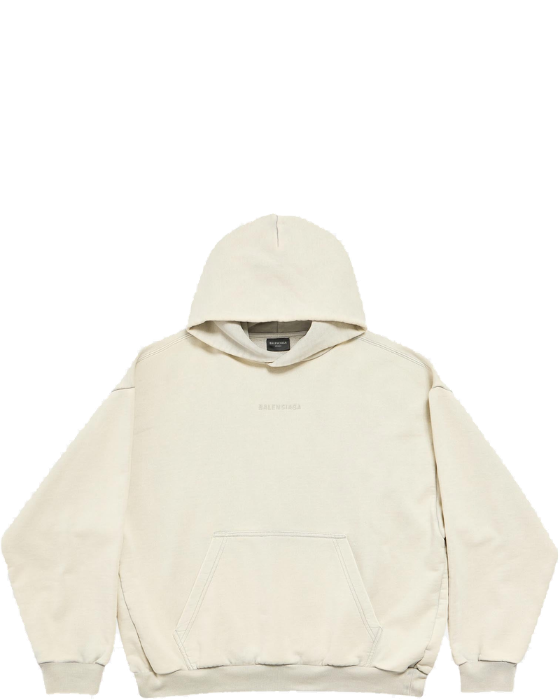 Оригінальна Cotton Logo Sweatshirt Balenciaga
