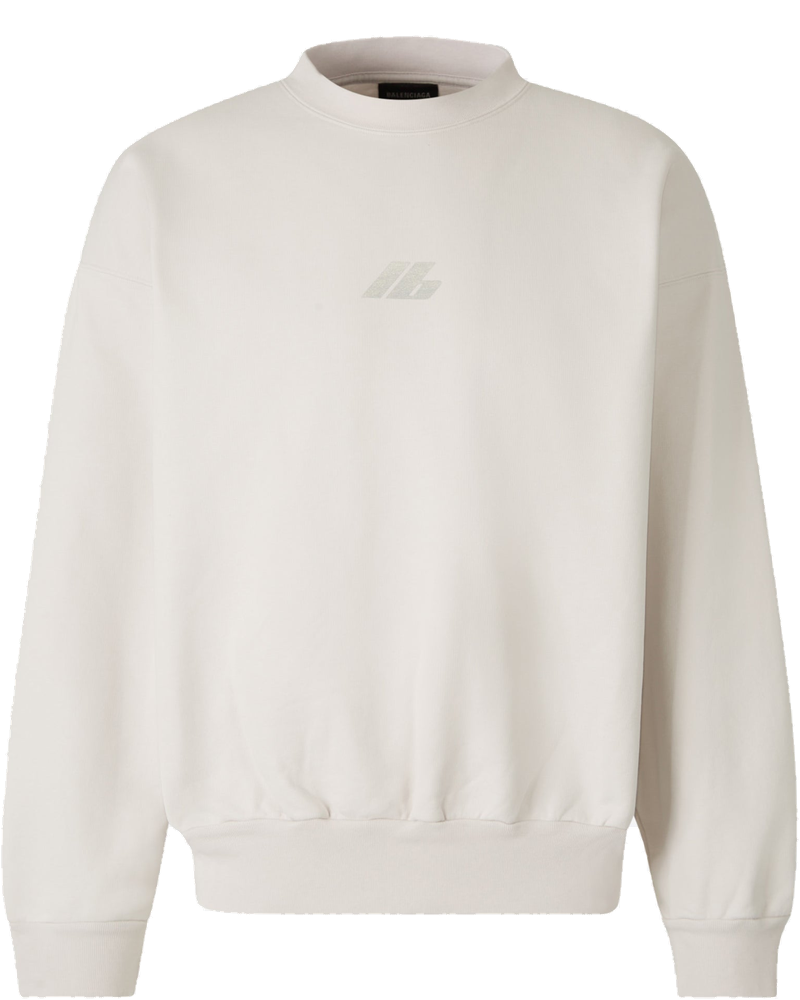 Оригінальна Cotton Logo Sweatshirt Balenciaga