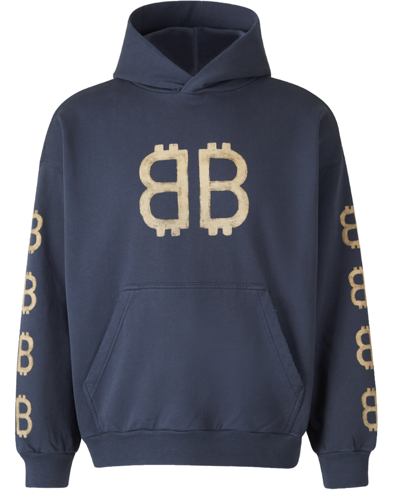 Оригінальна Crypto Logo Sweatshirt Balenciaga