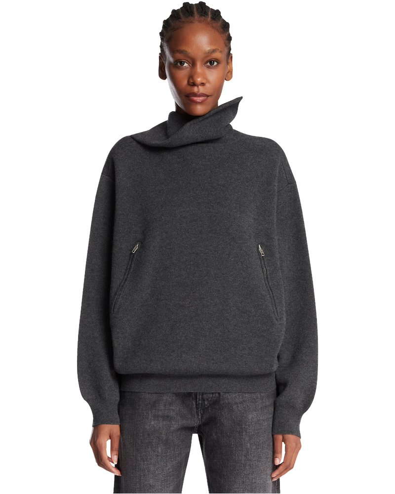 Gray Back To Front Sweater Balenciaga – Гарантія оригінальності