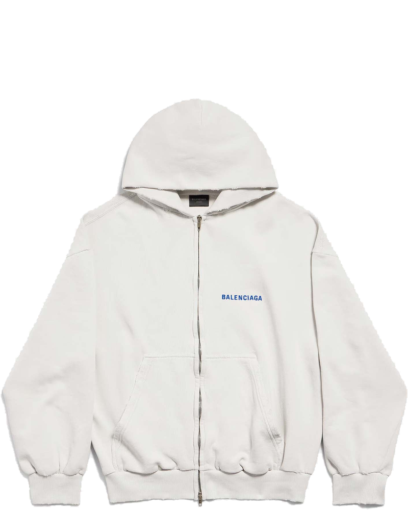 Hooded Sweatshirt With Zipper Balenciaga оригінал – Купити в Україні