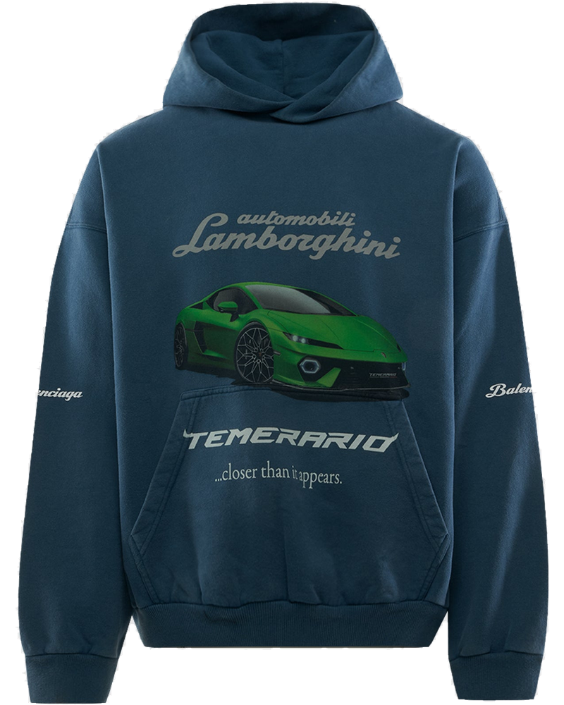 Lamb Medium Fit Hoodie Balenciaga оригінал – Купити в Україні