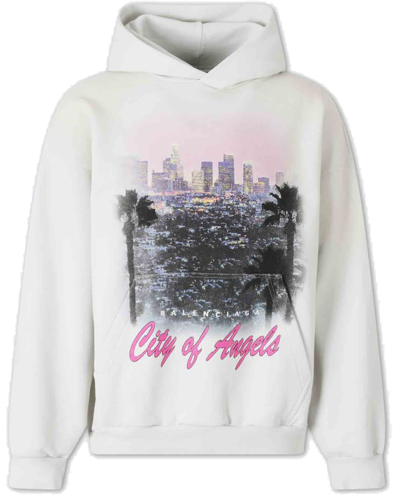 Logo Hooded Sweatshirt Balenciaga оригінал – Купити в Україні