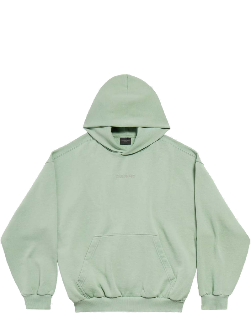 Оригінальна Plush Hooded Sweatshirt Balenciaga