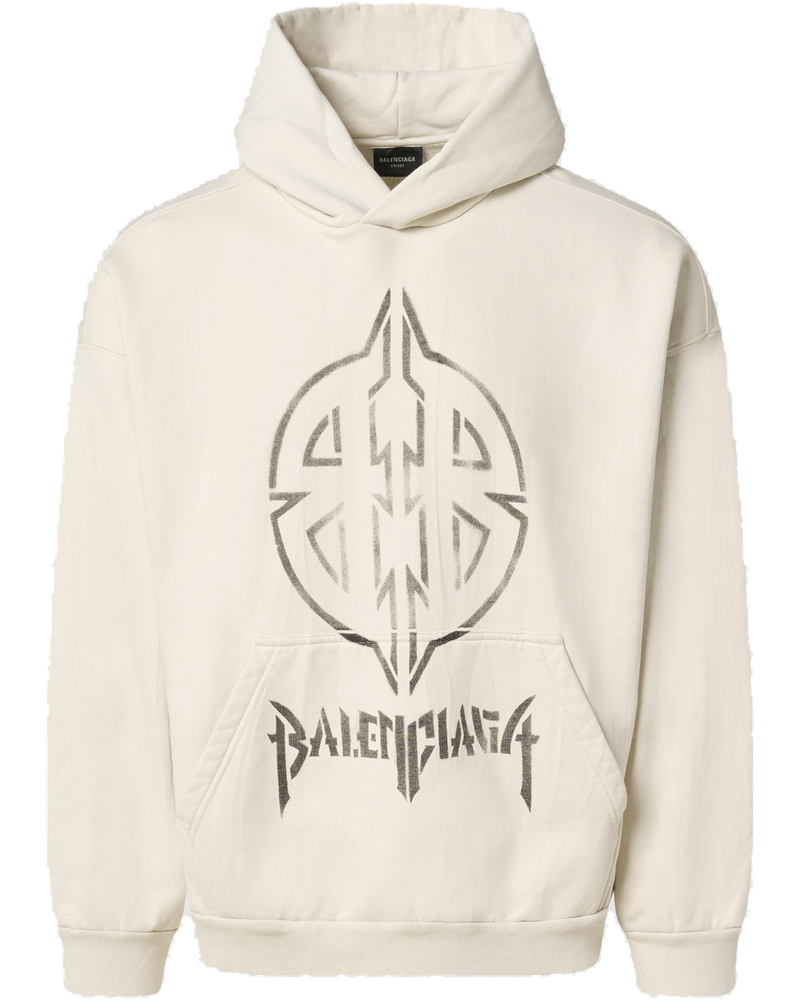 Metal Bb Stencil Hoodie Balenciaga – Гарантія оригінальності