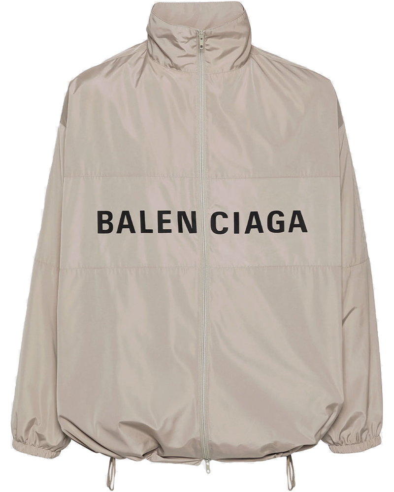 Beige Logo Zip Up Jacket Balenciaga оригінал – Купити в Україні